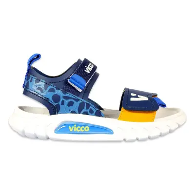 Vicco 332.P25Y.203 Dekan Patik Phylon Lacivert Çocuk Sandalet - 2