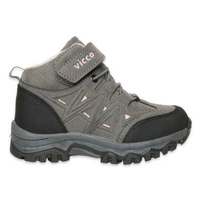 Vicco 869.P26K.264 Denali Patik Gri Çocuk Bot - 1