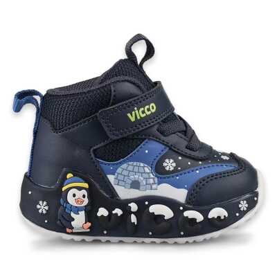 Vicco 946.B26K.253 Smash Işıklı Bebe Lacivert Kız Çocuk Bot - Vicco